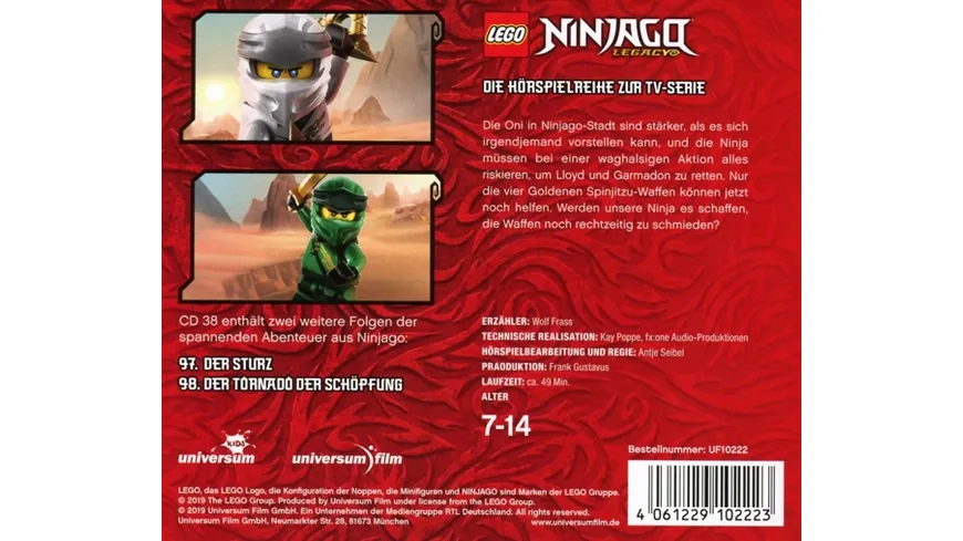 LEGO Ninjago (CD 38)