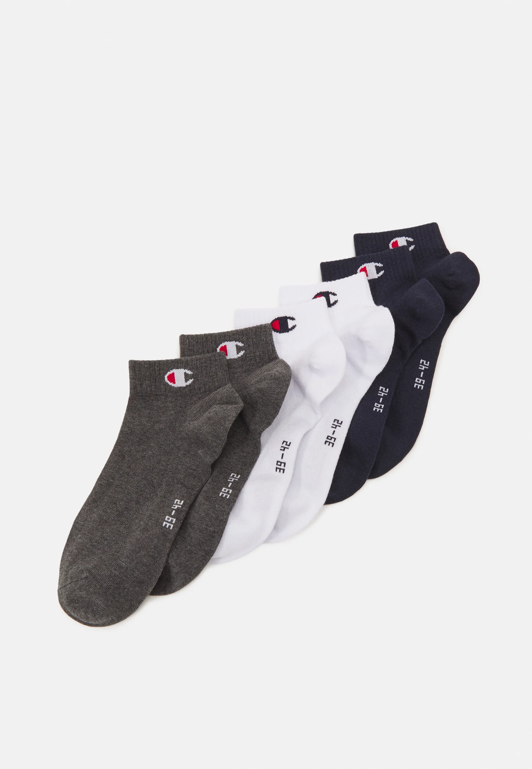 Calcetines deportivos Champion QUARTER SOCKS 6 PACK UNISEX