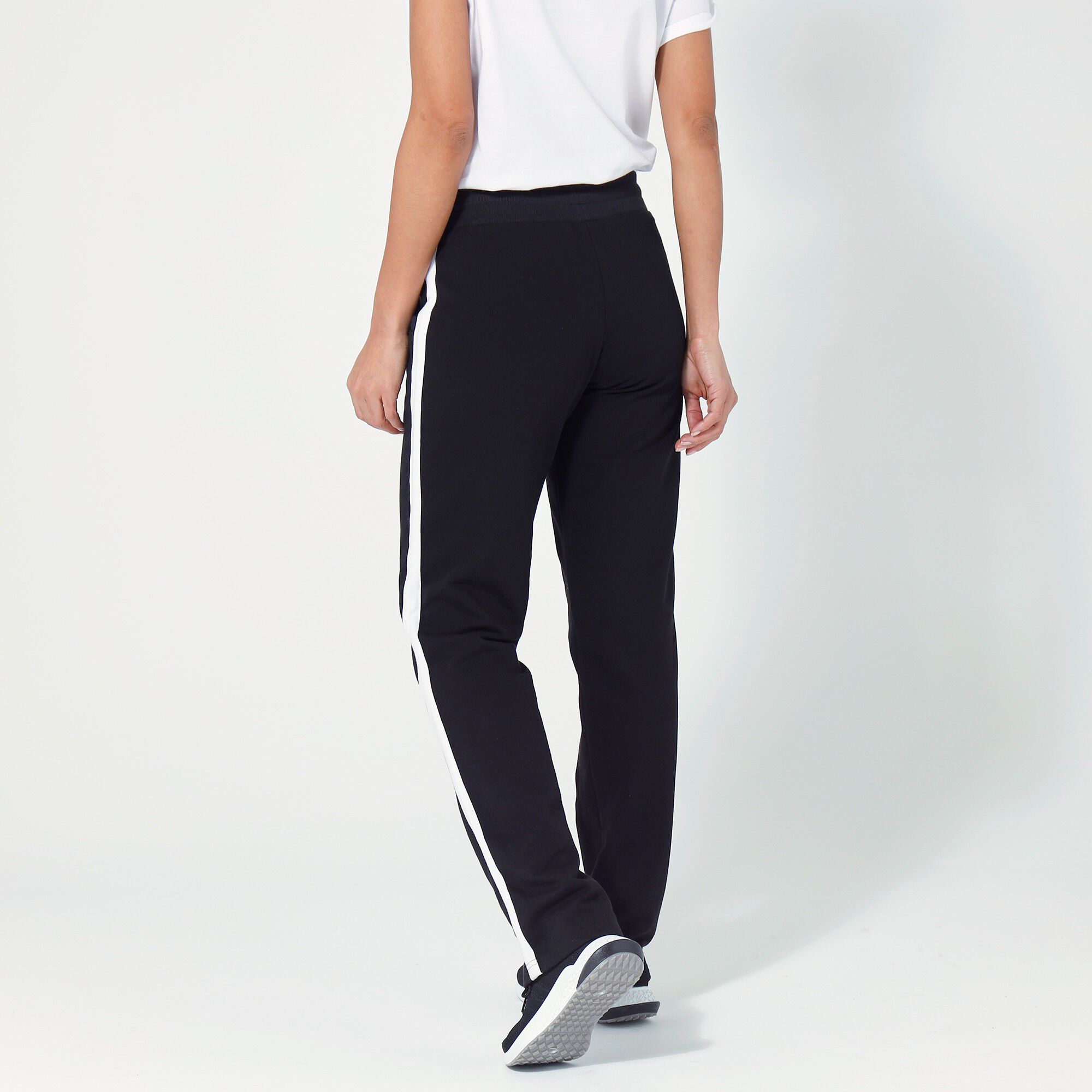 Pantalon jogging bicolore