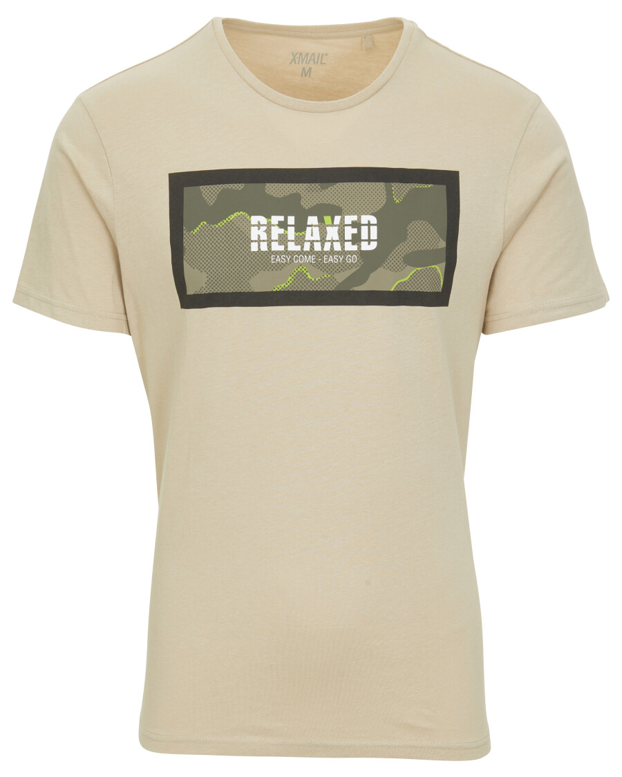 Meliertes T-Shirt