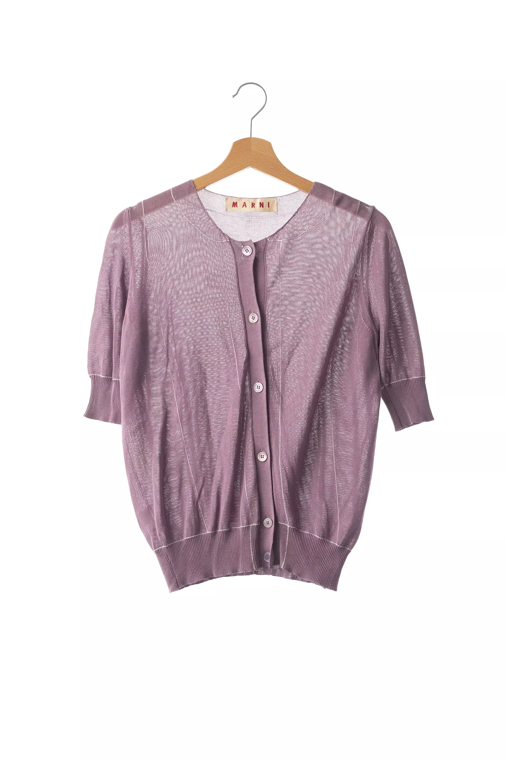 Marni Gilets Manches Courtes Femme couleur violet