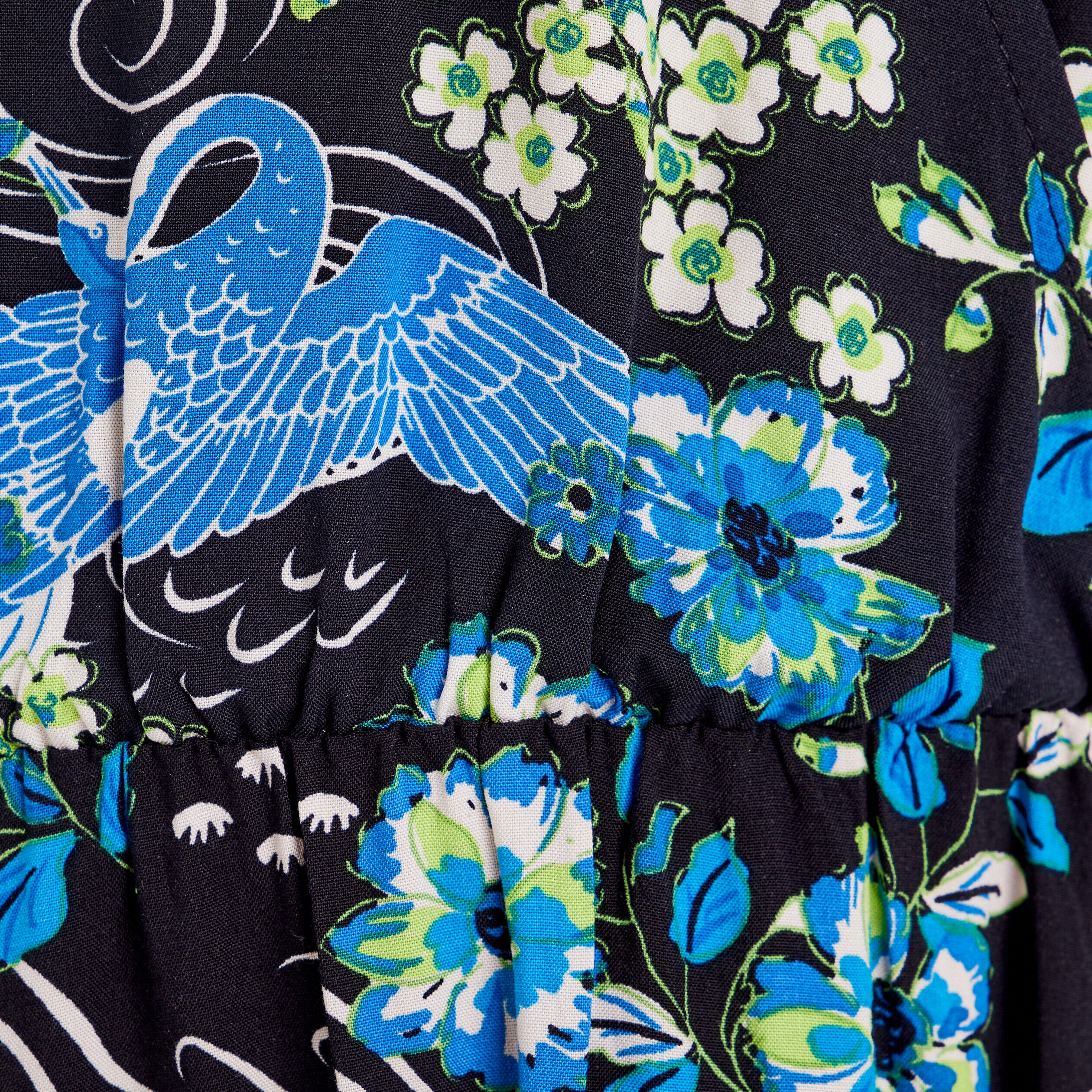 Robe longue évasée noir femme | Cache Cache