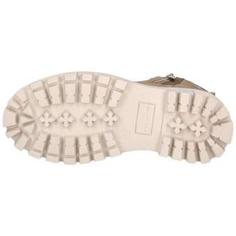 Tom Tailor Schnür Boots in beige