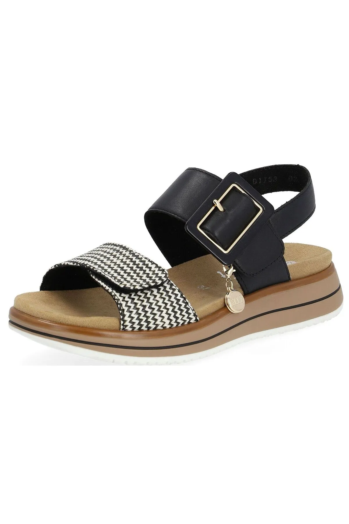 Remonte  Sandalette - Schwarz - Flacher Absatz