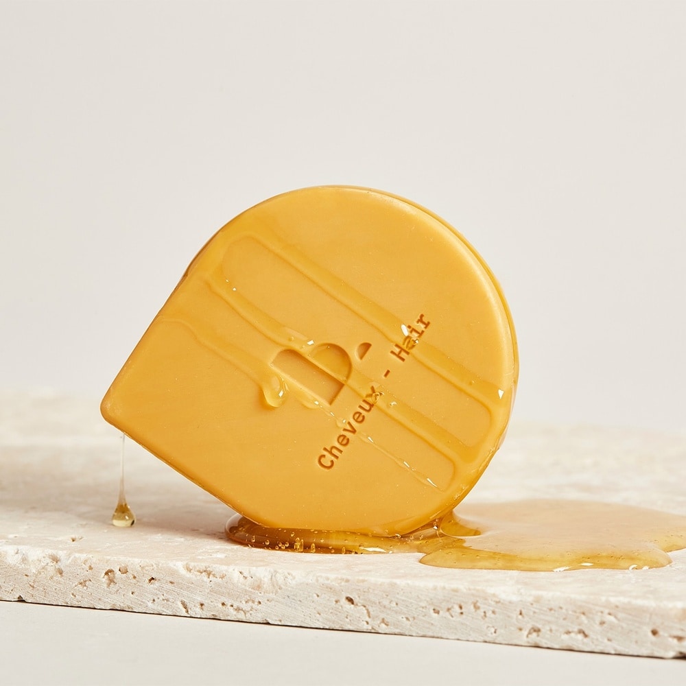 beaudy Shampoing Solide Cheveux Gras - Argile & Huile de Rosier Muscat - 75g Shampoing Solide