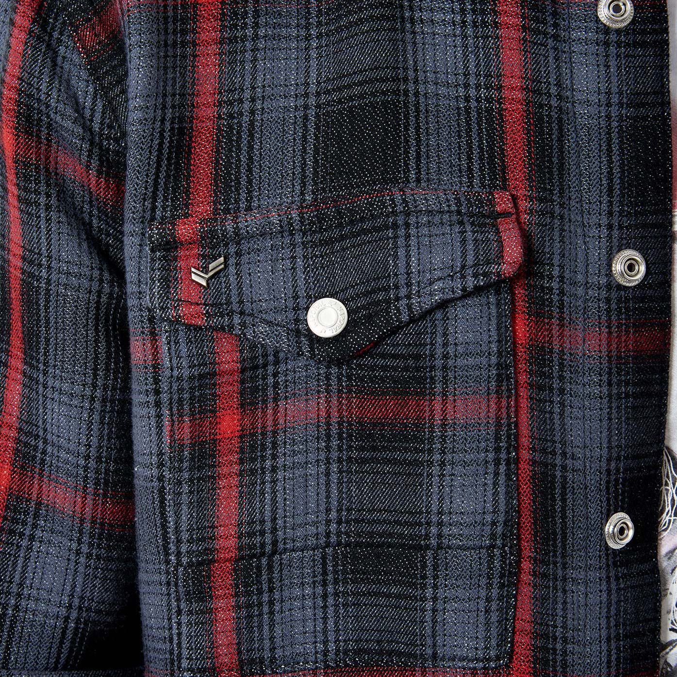 ROONY  Chemise à carreaux Homme en 100% coton