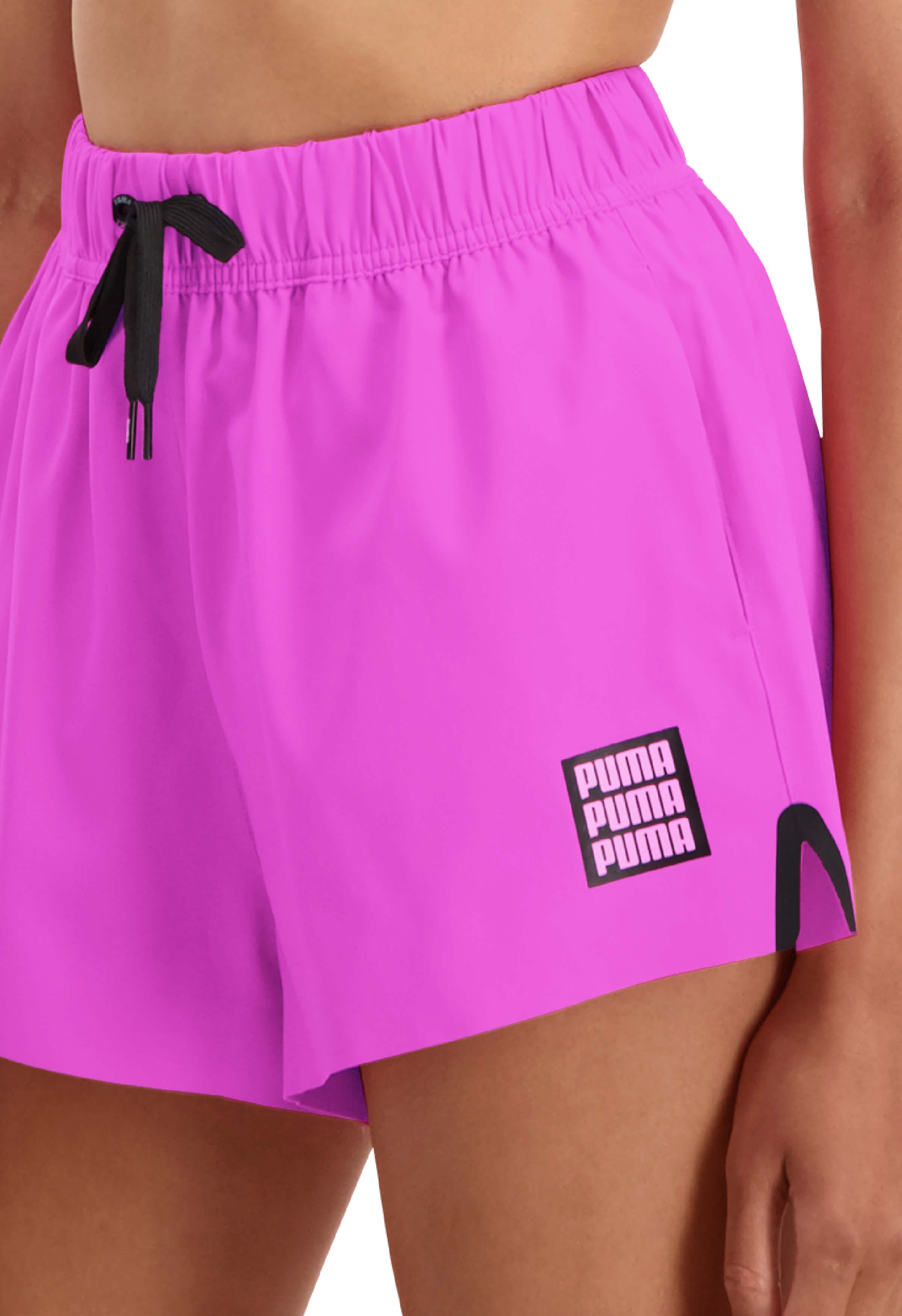 PUMA High-Waist Deep Orchid Combo Damen-Badeshorts