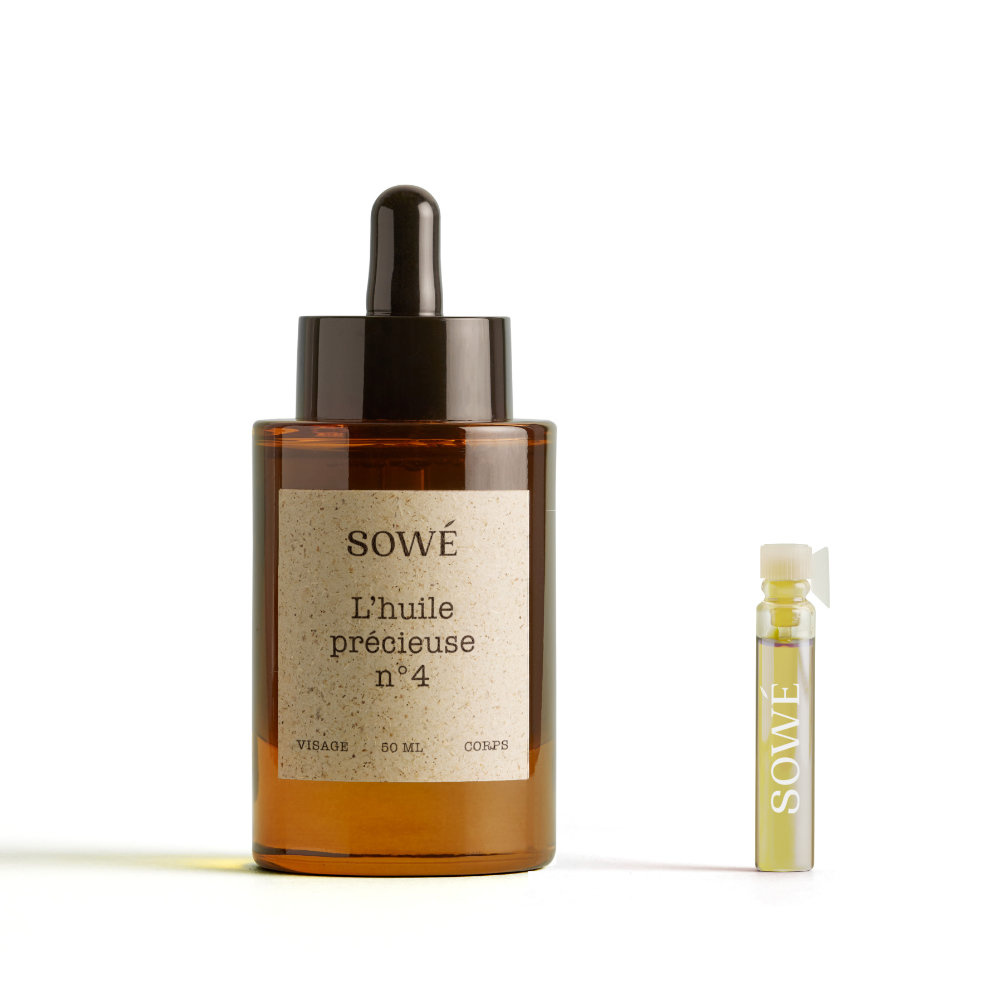 sowé botanic lab L'huile précieuse n°4 - CBD - Booster Detox - 50ml Huile visage et corps