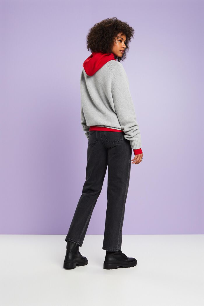 Retro-Jeans mit gerader Passform und hohem Bund