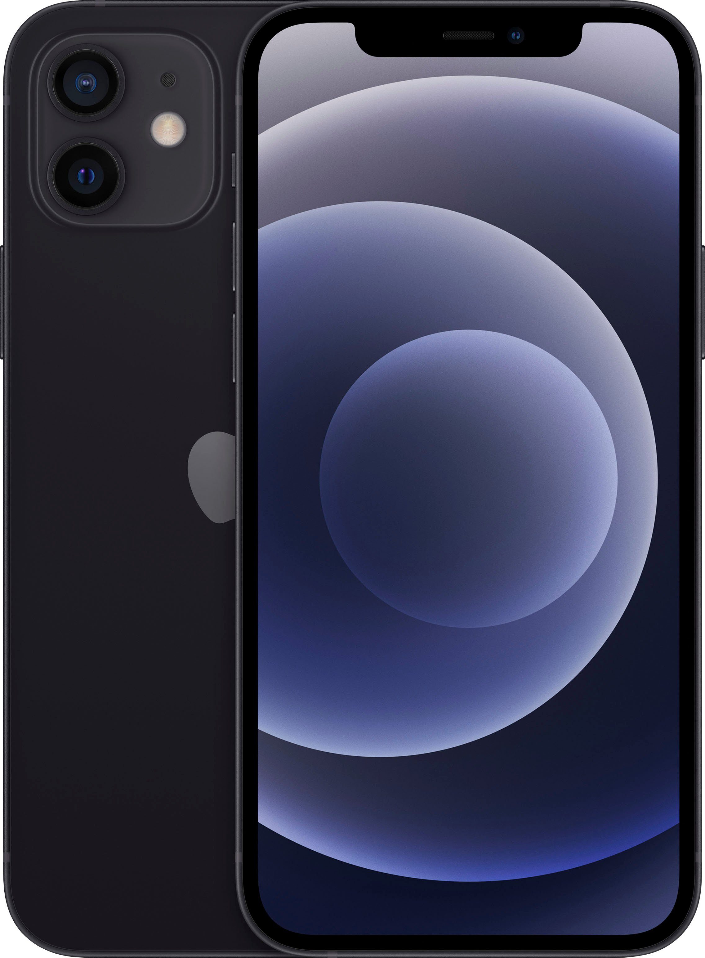 Apple iPhone 12 128GB Smartphone (15,5 cm/6,1 Zoll, 128 GB Speicherplatz, 12 MP Kamera, ohne Strom Adapter und Kopfhörer, kompatibel mit AirPods, Earpods)