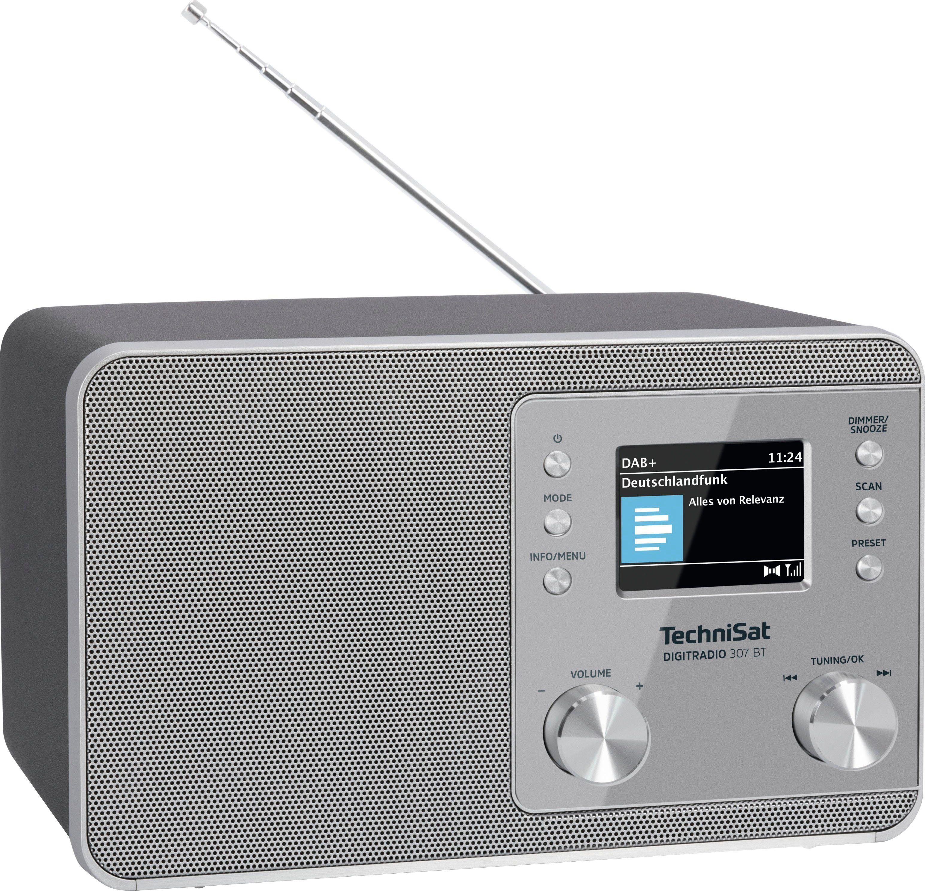 TechniSat DIGITRADIO 307 BT Radio (Digitalradio (DAB), UKW mit RDS, 5 W)