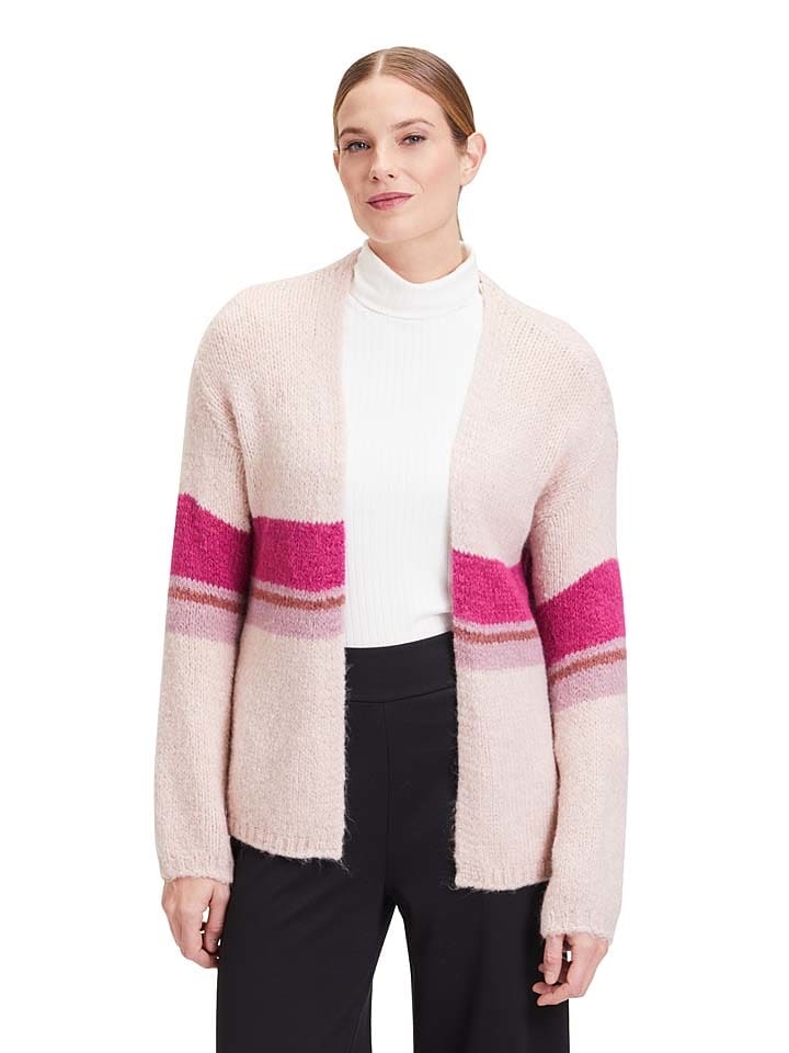 CARTOON Cardigan in Creme/ Pink günstig kaufen