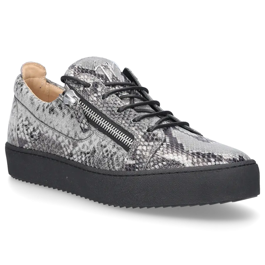 Giuseppe Zanotti - Sneaker low FRANKIE Kalbsleder - grau