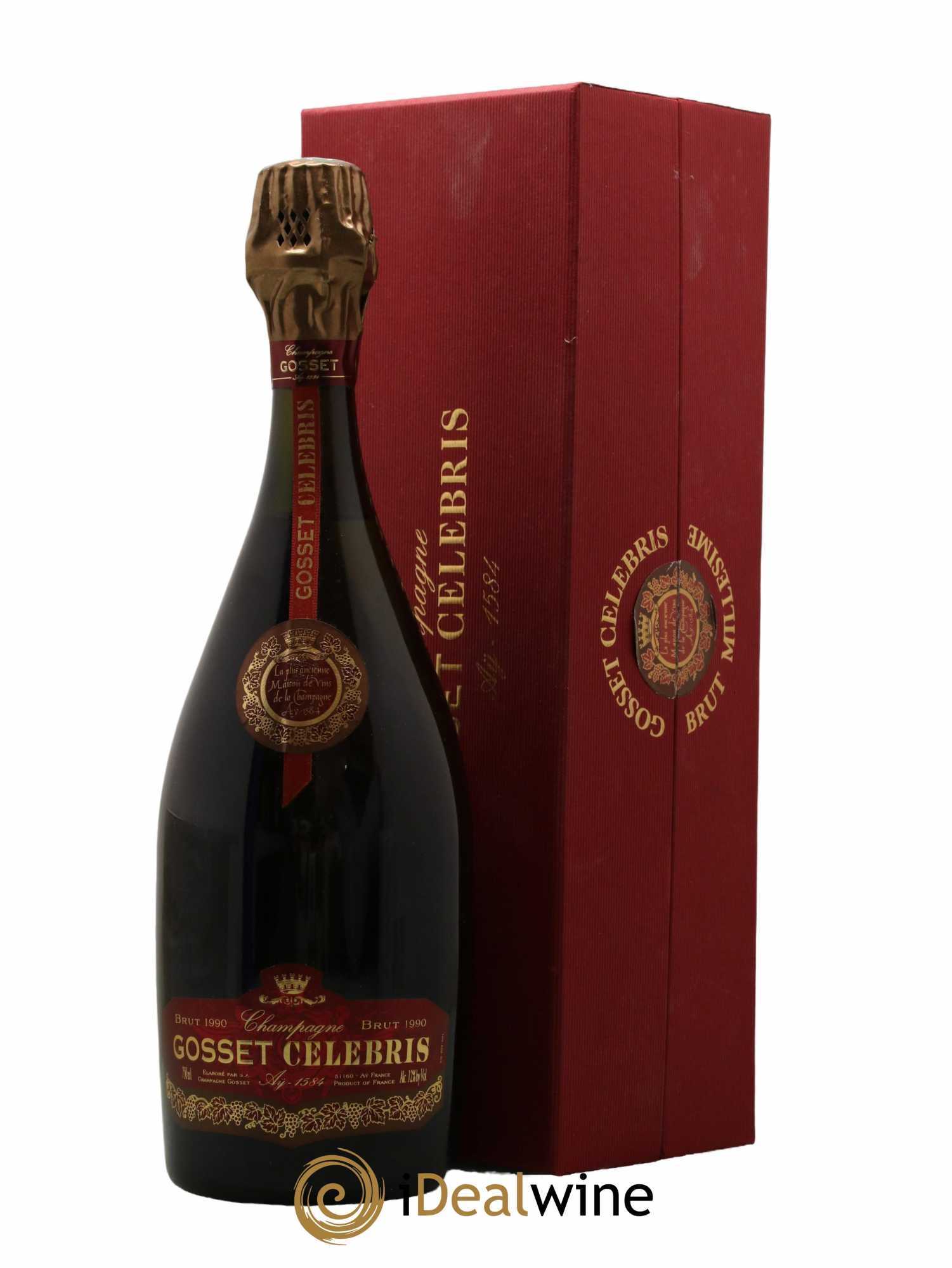 Celebris Gosset  1990 - Lot de 1 Bouteille