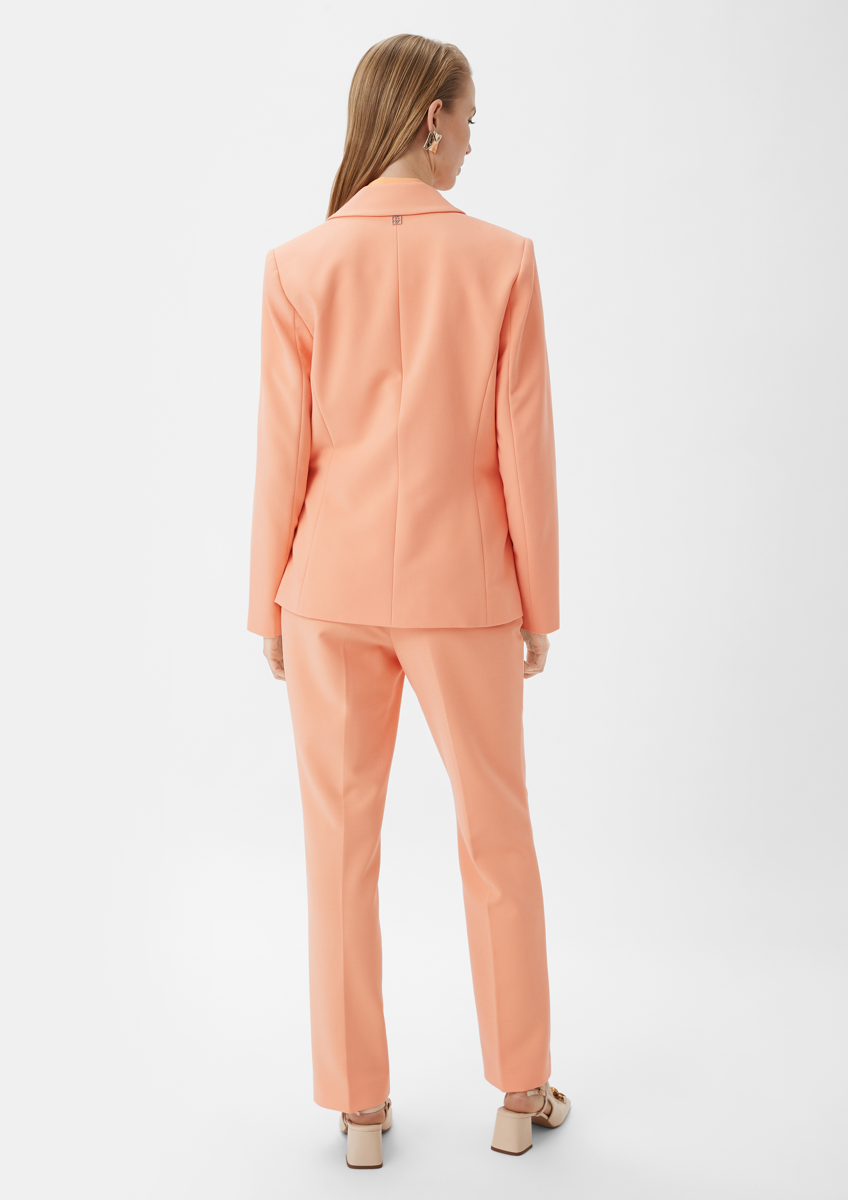 Blazer aus Viskosemix - mango