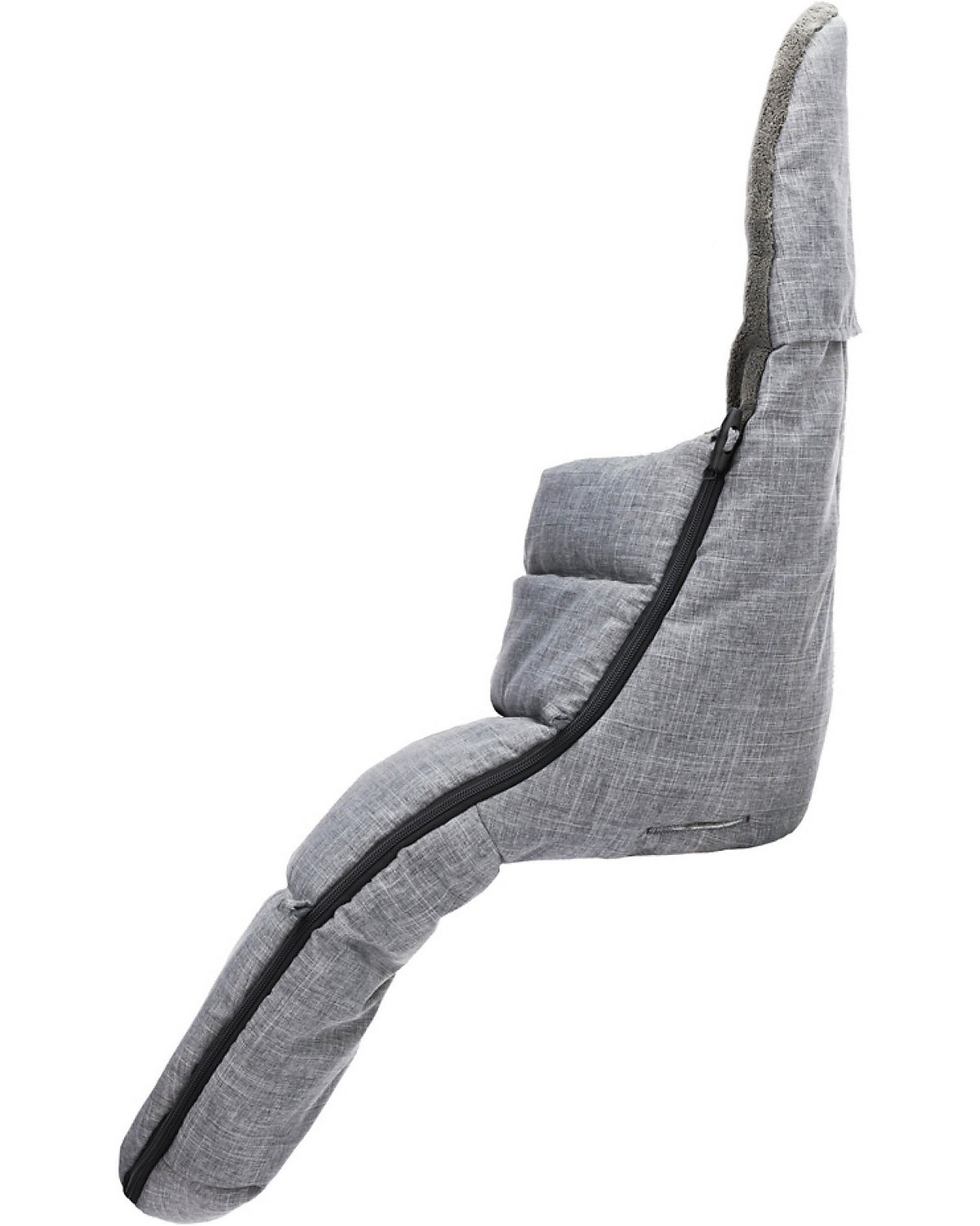Winterfußsack Kinley, melange hellgrau
