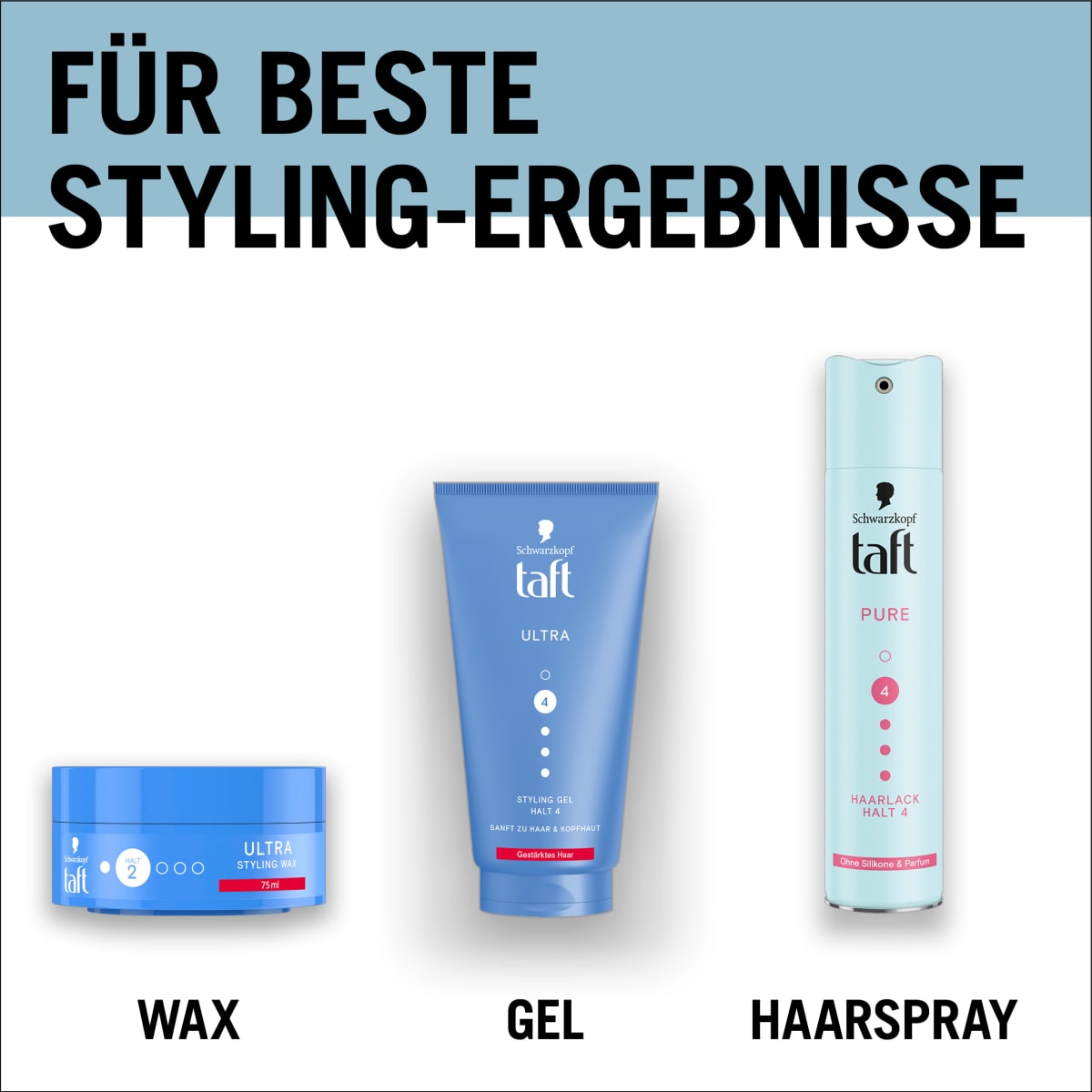 Haarlack PURE, ohne Silikone & Parfum, 250 ml