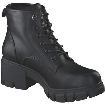 Dockers Schnürstiefelette in schwarz