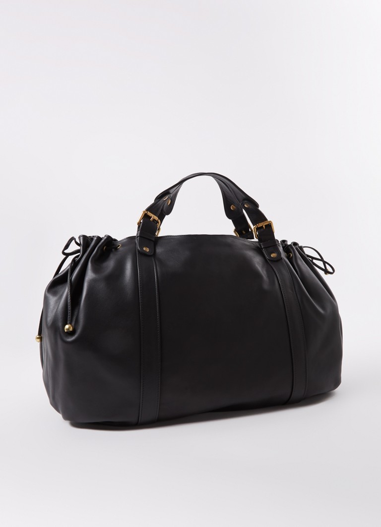 Gerard Darel 72H leather weekend bag