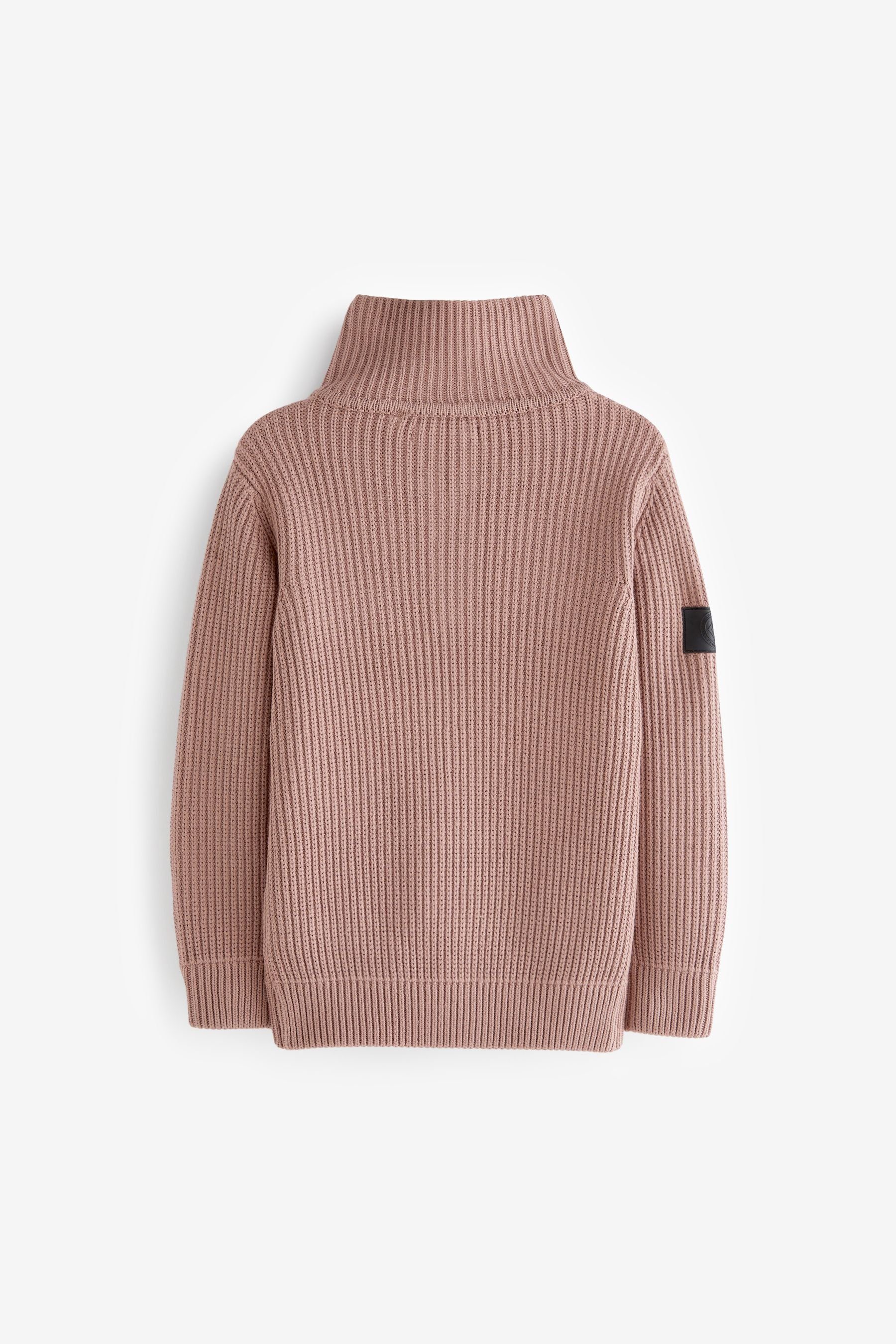 Next Troyer Utility-Pullover mit Reißverschlusskragen (1-tlg)