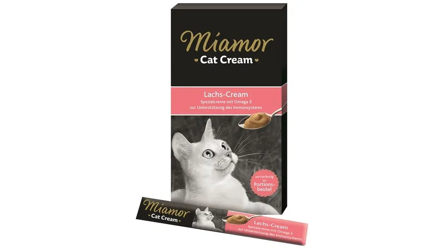 Miamor Katzensnack Lachs-Cream 6x15g 90 g