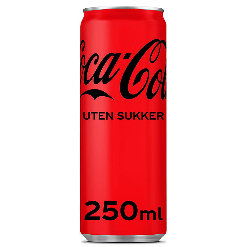 Coca-cola Coca-cola 0,25 l u/sukker