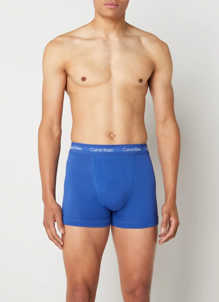 Calvin Klein Boxer Shorts with logo waistband in a 3-pack