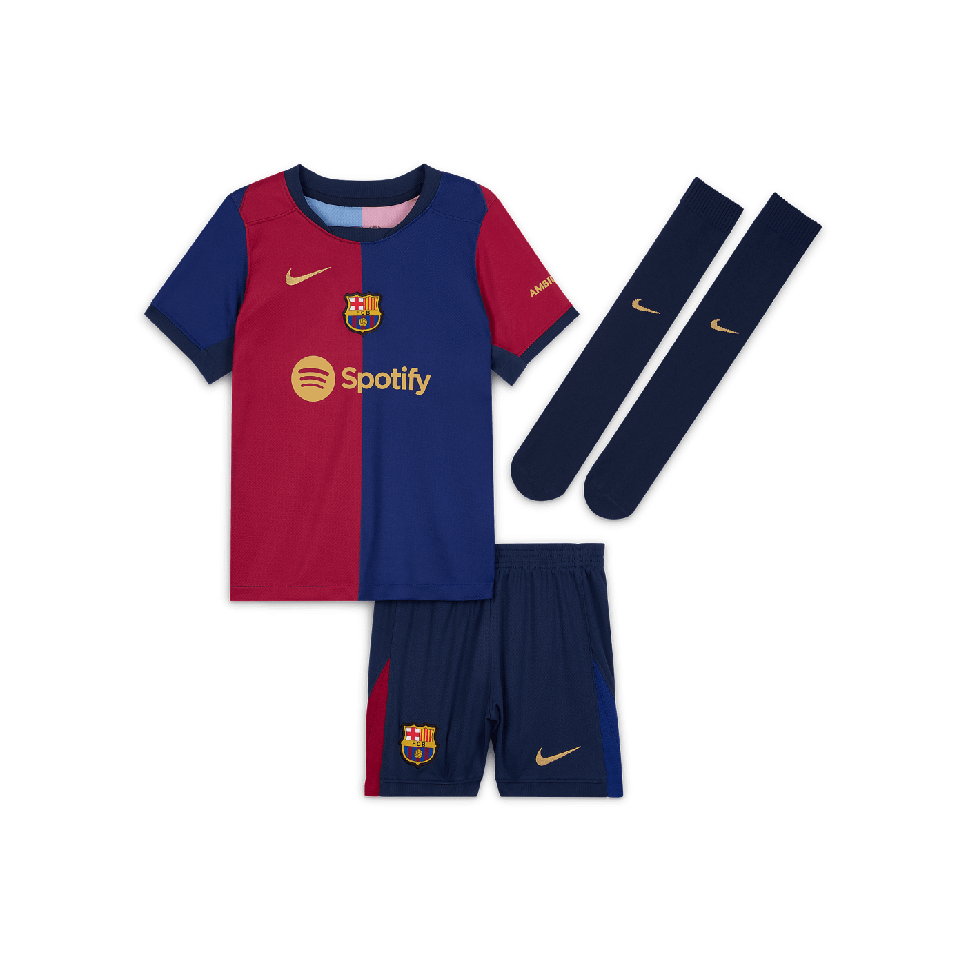 Nike FC Barcelona Minikit Home 2024/2025 Blau F456
