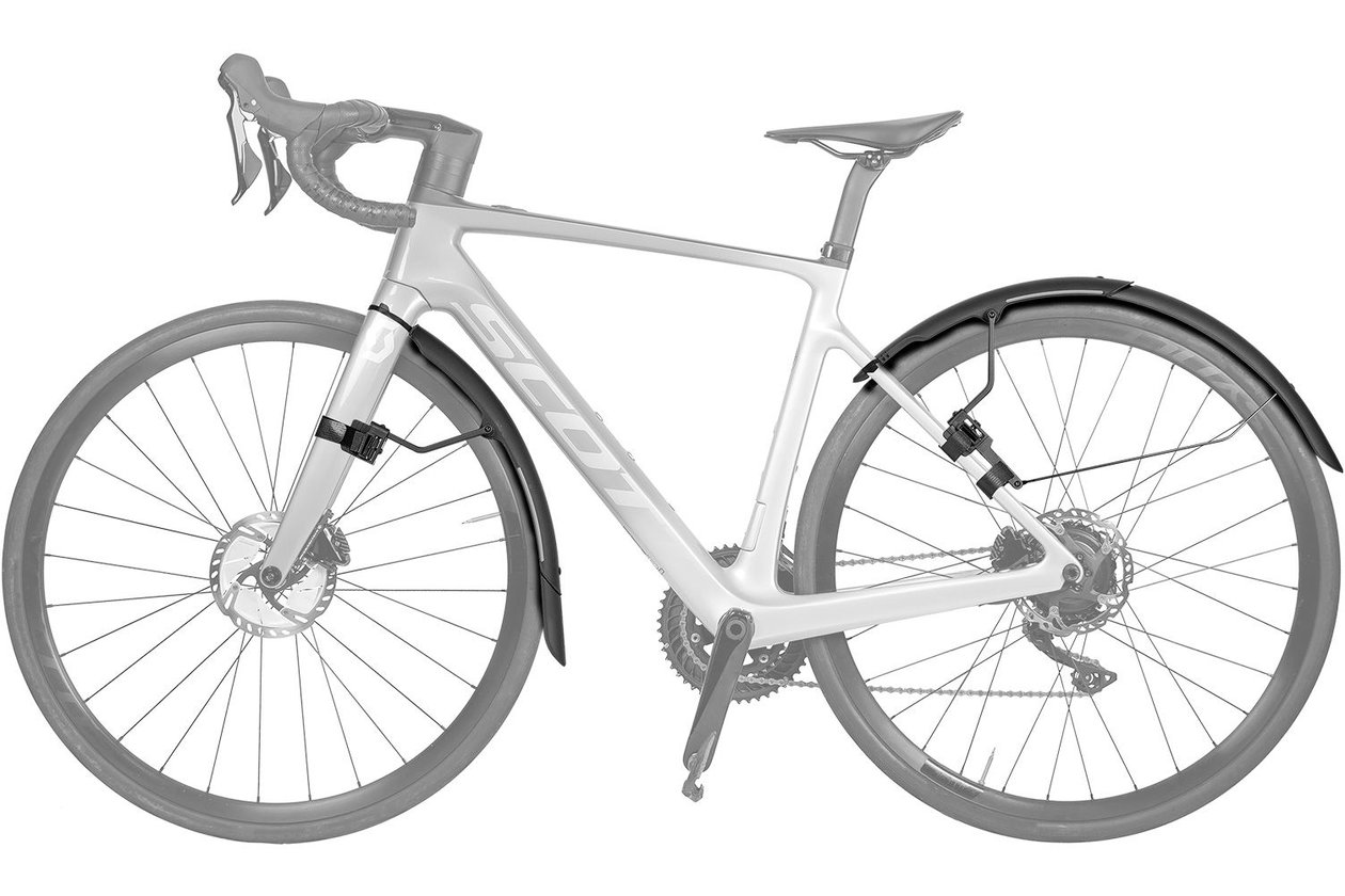 Topeak TetraFender R1 & R2 Schutzblech Set fu00fcr Rennrad