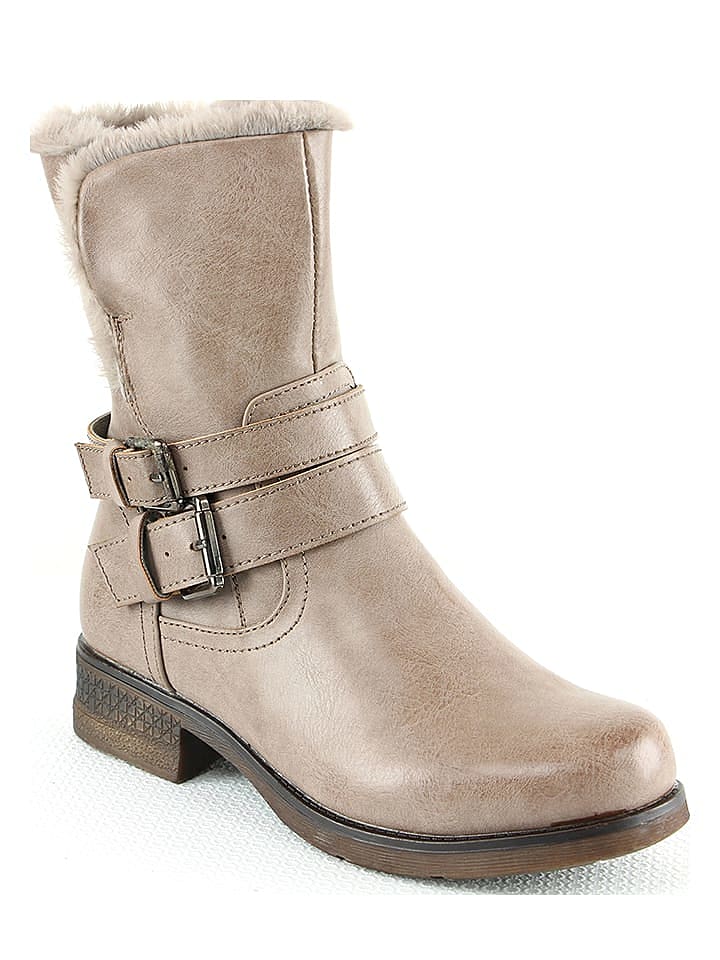 Sixth Sens Winterboots in Khaki günstig kaufen 38