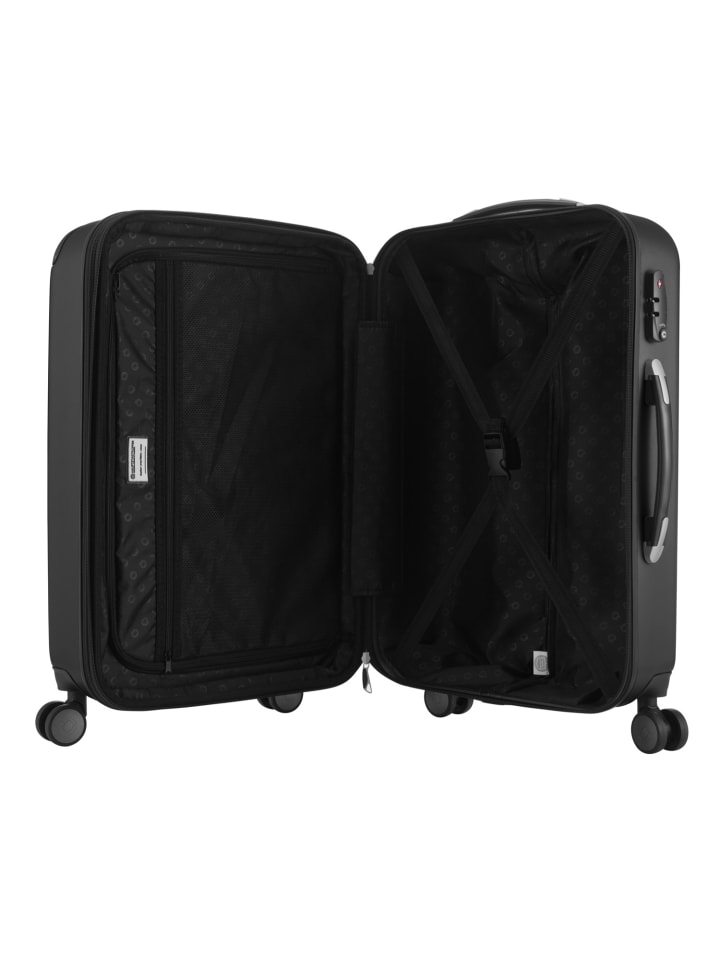 Hauptstadtkoffer Spree - Großer Koffer erweiterbar XL Trolley Aufgabegepäck, TSA, in Schwarz günstig kaufen L