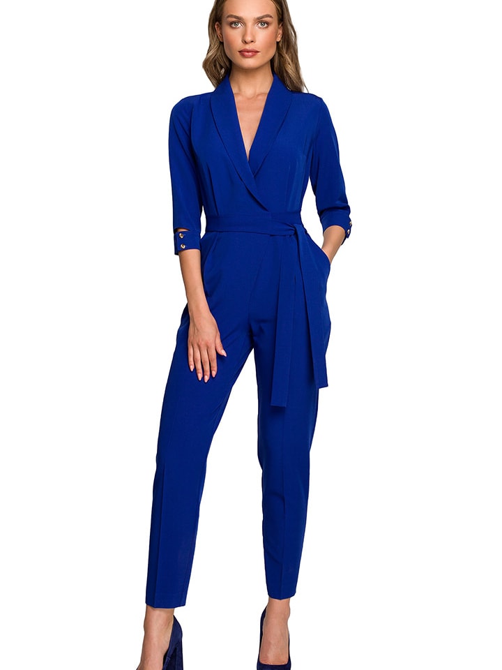 Stylove Jumpsuit in Blau günstig kaufen