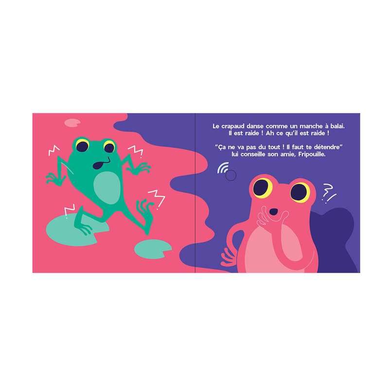 Livre Sonore Danse avec Fripouille la grenouille - Joyvox