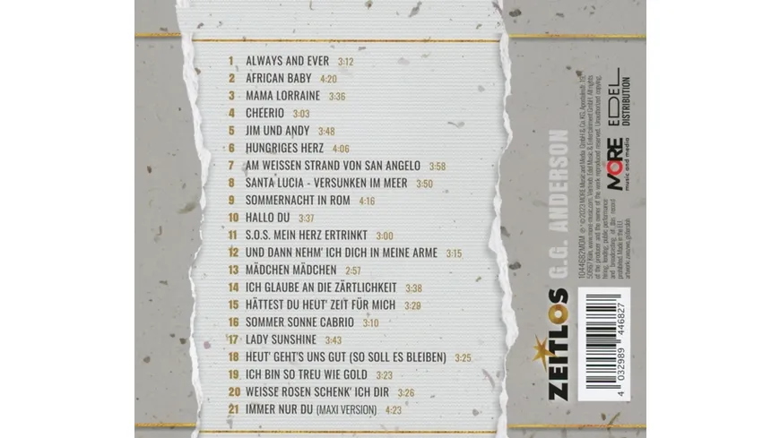Zeitlos-G.G.Anderson