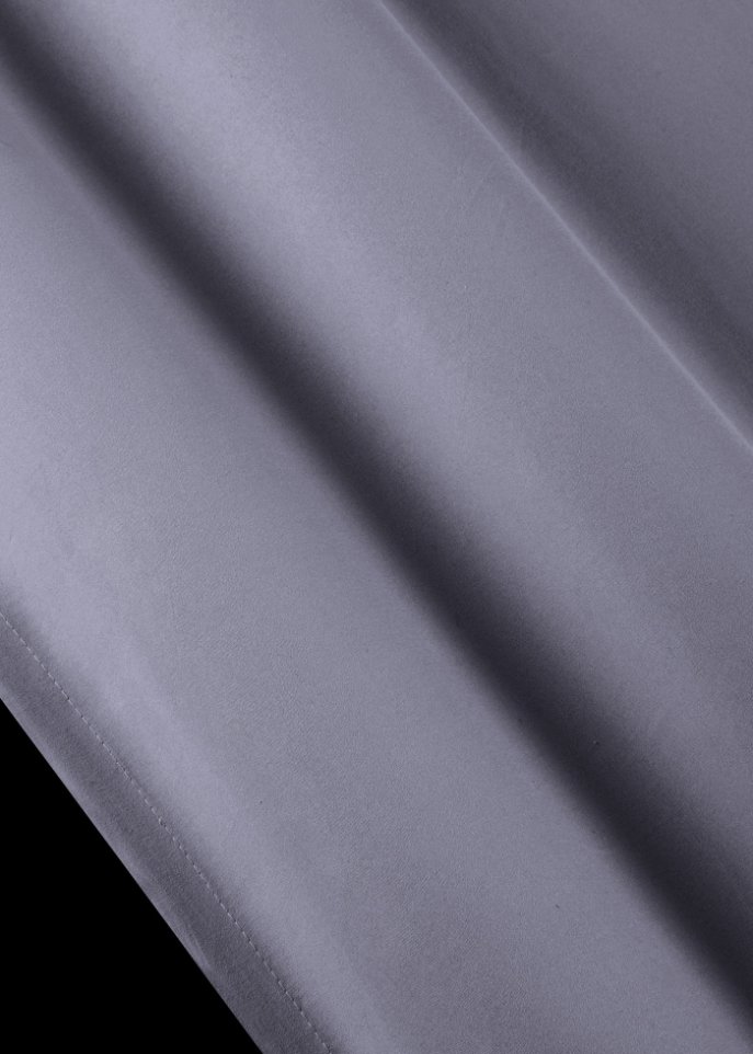 Microfaser Vorhang mit recyceltem Polyester (2er Pack)