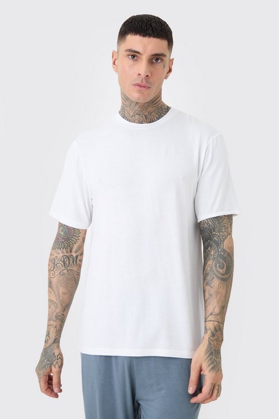 Tall Premium Loungewear T-Shirt mit Detail