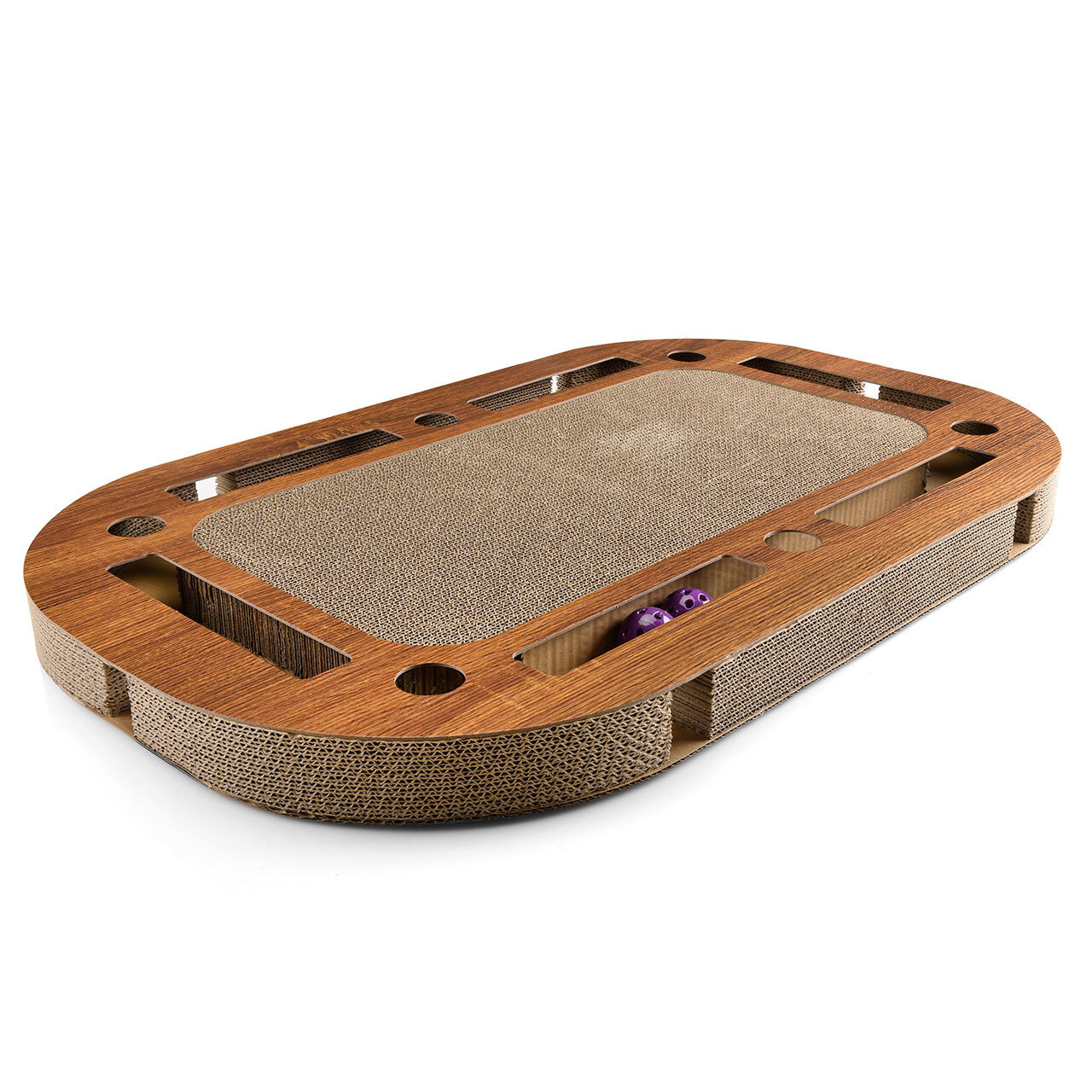 Canadian Cat Company Intelligenzspielzeug Canadian Cat Company Katzenspielplatz PlayPlate braun