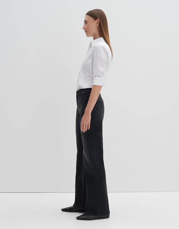 Long Flared Jeans Carie french