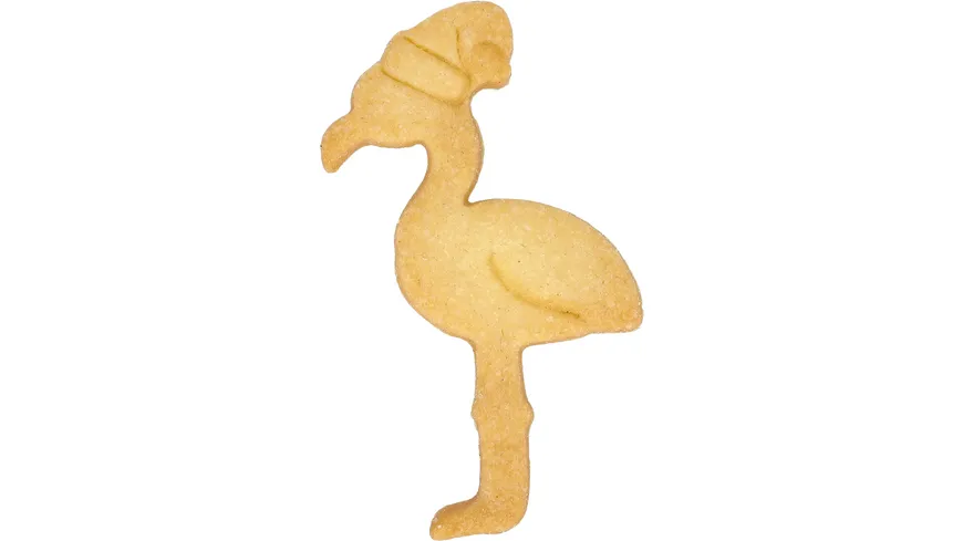 RBV BIRKMANN Ausstechform Weihnachtsflamingo 10cm