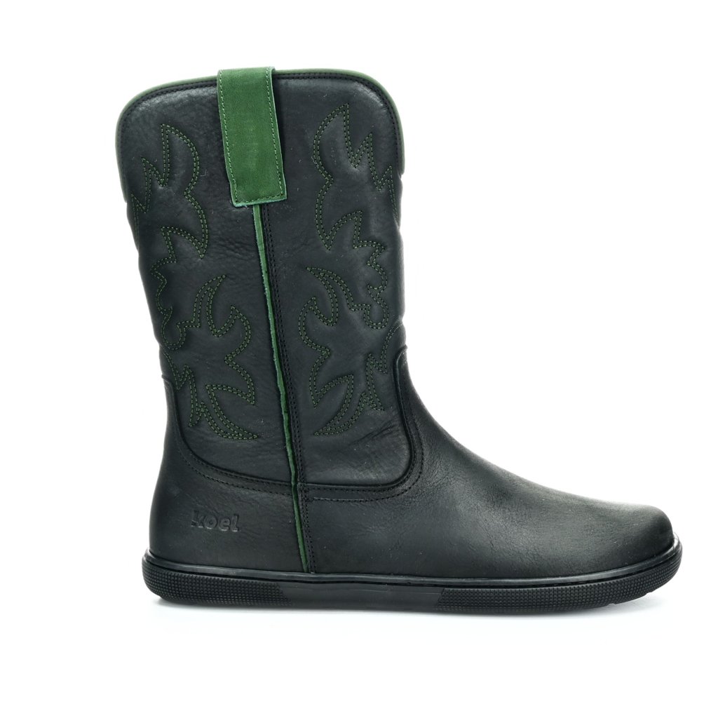 Koel Frida Black/Green Barfußstiefel