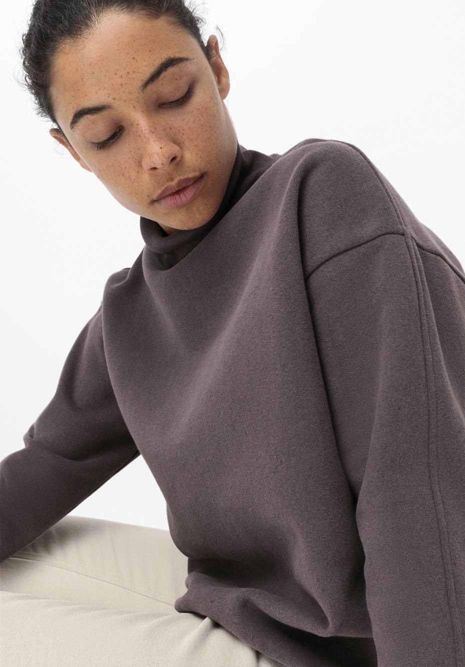 Sweatshirt BetterRecycling aus reiner Bio-Baumwolle