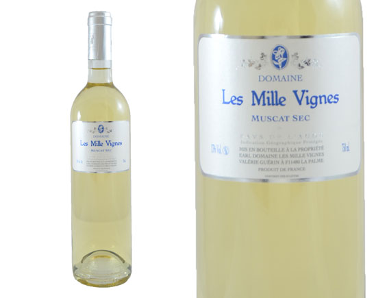 Domaine les Mille Vignes Muscat Sec Blanc 2014 Languedoc-Roussillon Aude
