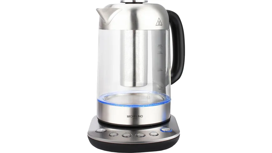 MICHELINO Glas Wasserkocher 1,7l
