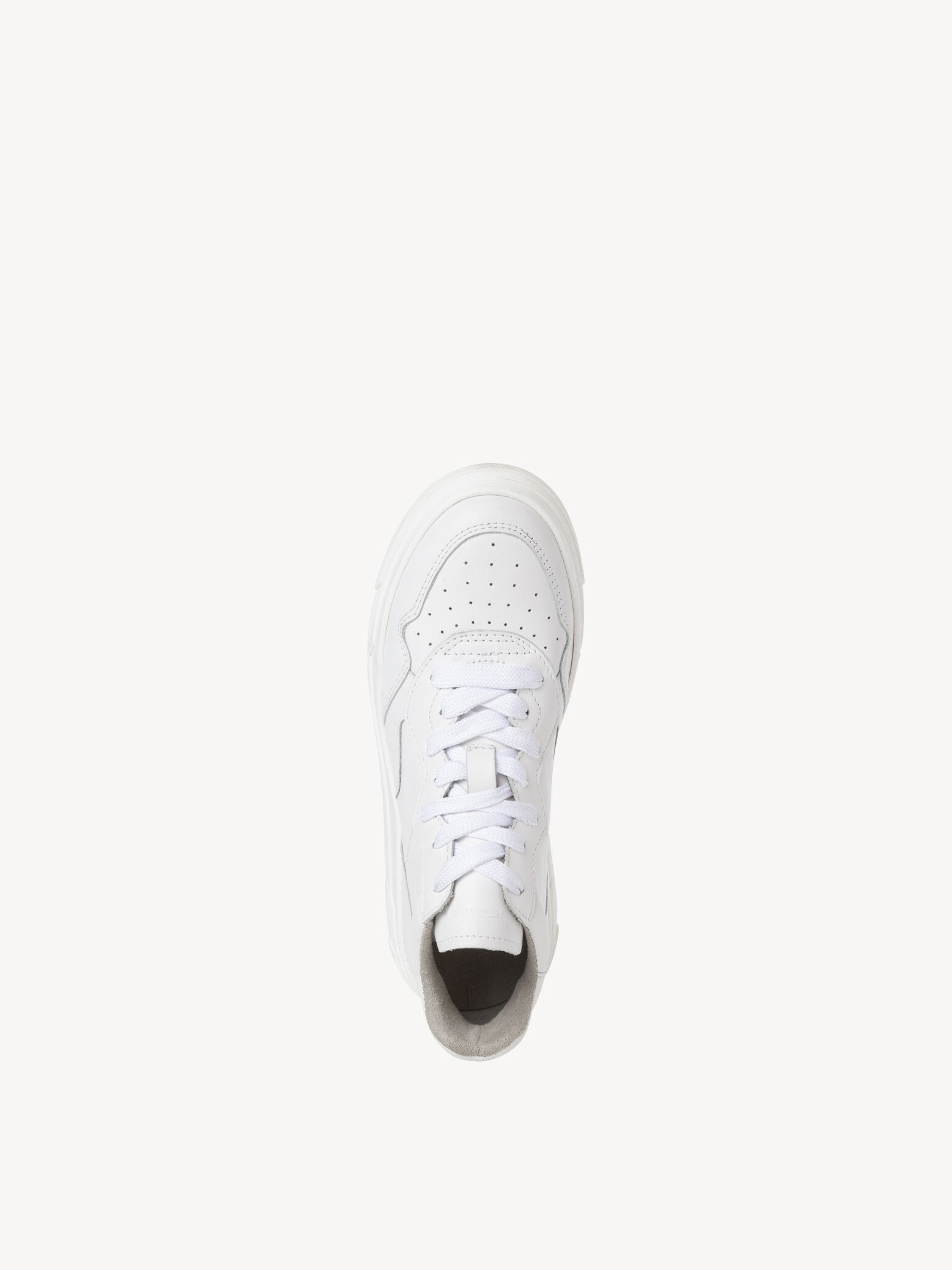 Basket en cuir - blanc