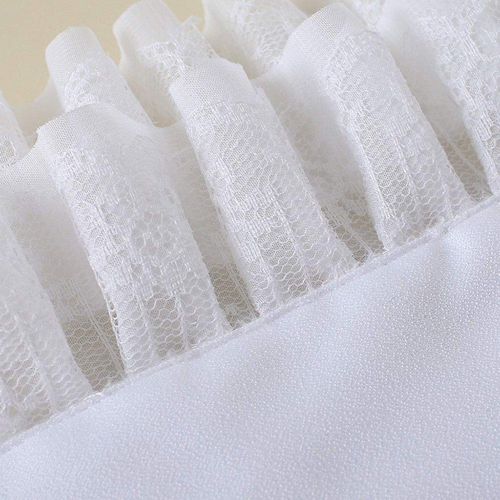 Sarfly Armstulpen Women Sweet Fake Sleeves Double Layer Ruffles (1-St)