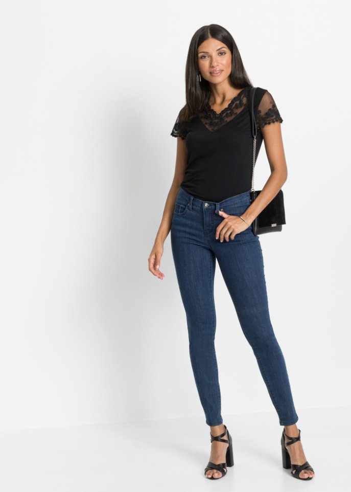 Shirt mit Spitze
