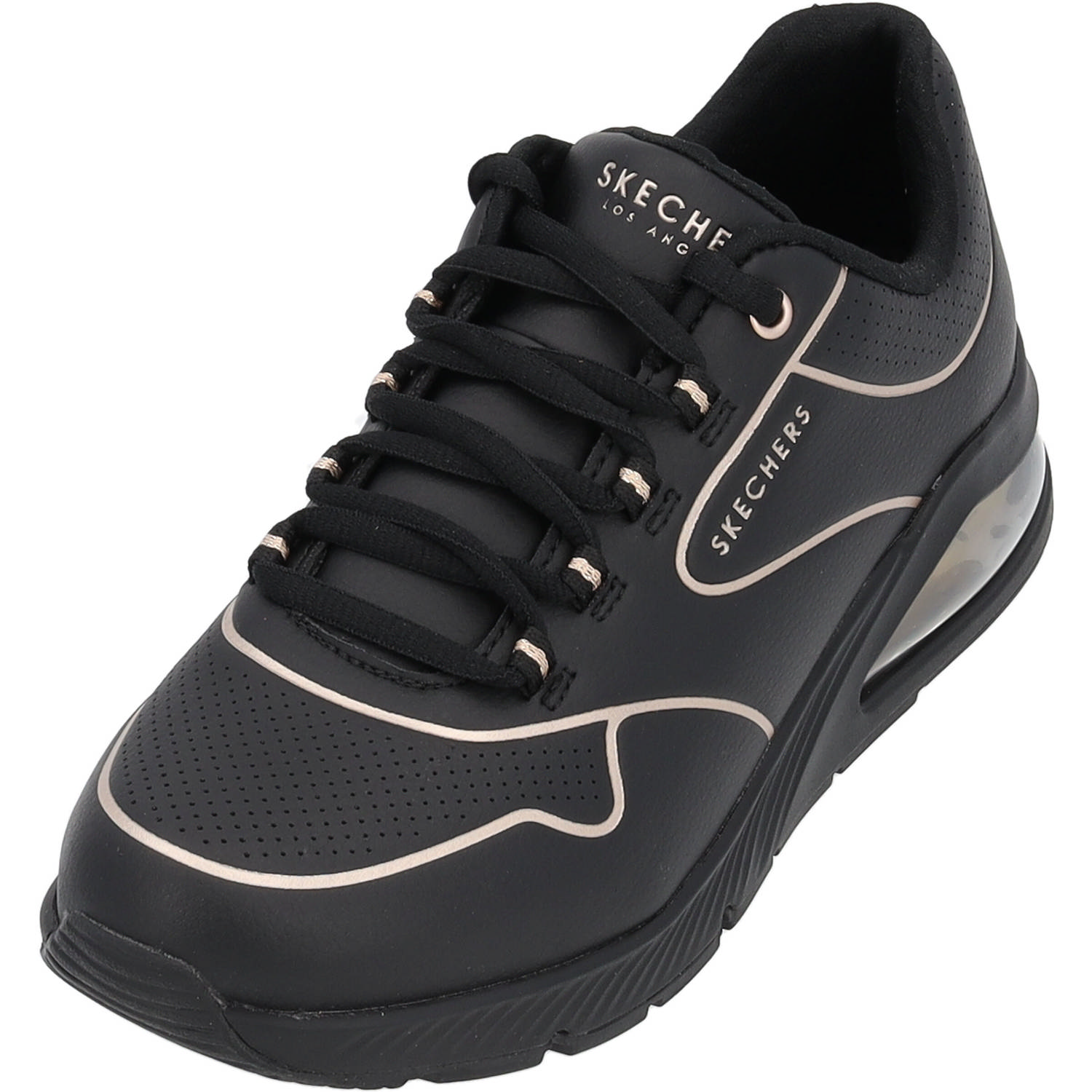 Skechers 155637, Schnürschuhe, Damen, BLACK