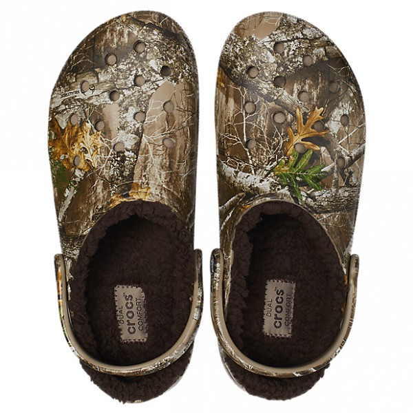 Crocs - Classic Lined Realtree Edge Clog - Sandalen