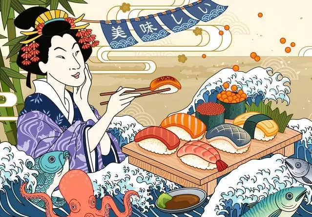 Puzzle 300 Teile - Sushi