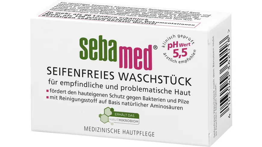 Sebamed Seifenfreies Waschstück 50 g